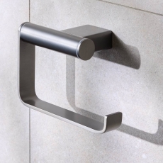 Miller Miami Toilet Roll Holder Gun Metal