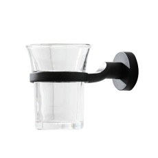Miller Bond Tumbler And Holder Matt Black