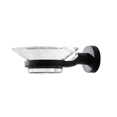 Miller Bond Soap Dish And Holder Matt Black
