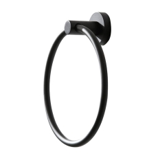 Miller Bond Towel Ring Matt Black