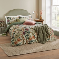 Wylder Wallflower Duvet Set Celadon Green