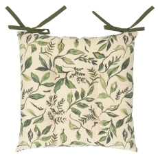 Herb Garden Seat Pad Green