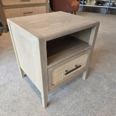 Tuscany 1 Drawer Bedside (Ipswich)