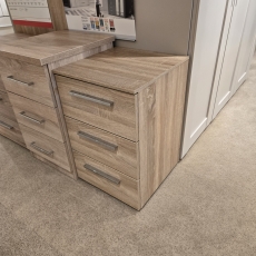 Albany 3 Drawer Bedside (Ipswich)