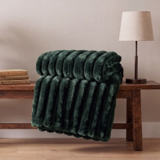 Deyongs Alnwick Throw 140x180cm Pine Needle