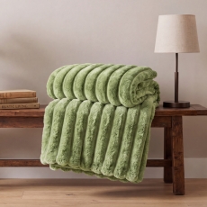 Deyongs Alnwick Throw 140x180cm Throw Sage