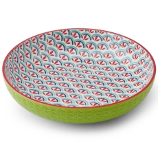 Mikasa Coupe Bowl 21cm Green Blue Bowl