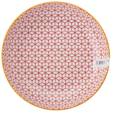 Mikasa Coupe Bowl 21cm Geometric Blue