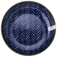 Mikasa Coupe Bowl 21cm Indigo Chevron