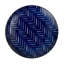 Mikasa Indigo Chevron Small Plate 18cm