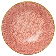 Mikasa Blue Red Arc Ramen Bowl 21cm