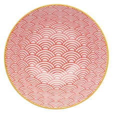 Mikasa Blue Red Arc Bowl 15.5cm