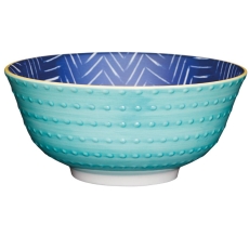 Mikasa Bowl 15.5cm Leafy Indigo