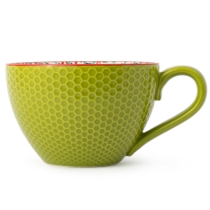 Mikasa Green Blue Geometric Mug 330ml