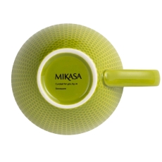 Mikasa Green Blue Geometric Mug 330ml