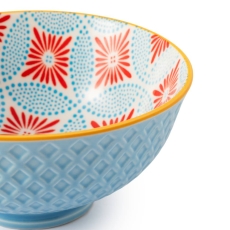 Mikasa Blue Mosaic Nibble Bowl 12cm