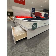 Sleepeezee Air Cool 1200 King Size 4 Drw Divan Set Inc Headboard (Bury St Edmunds)
