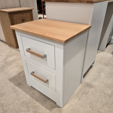 Milton 2 Drawer Bedside (Ipswich)