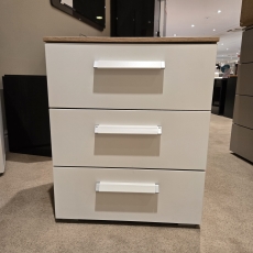 Albany 3 Drawer Bedside (Ipswich)