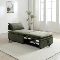 Ralph Single Seat Sofa Bed Olive