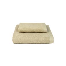 Torres Novas Luxus Terry Combed Cotton Towel Khaki Green