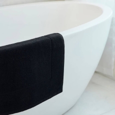 Torres Novas Caviar Black Bath Mat 50X80cm