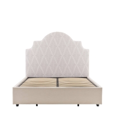 Windsor Ottoman Bed All Over Natural Leaf