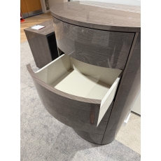 Romeo Silver Birch 5 Drawer Tallboy Chest (Bury St Edmunds)