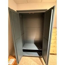 Hamilton Painted Blue Full Hanging Wardrobe (Bury St Edmunds)
