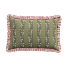 Sanderson Chestnut Tree Cushion 60X40cm Coral