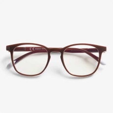Barner Dalston Blue Light Reading Glasses Cocoa Brown Glossy