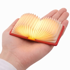 Gingko Super Mini Smart Book Light Coral Red