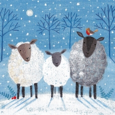 Christmas Bleating Christmas Cards Pack of 8