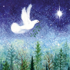 Peace Dove Christmas Cards Pack of 8