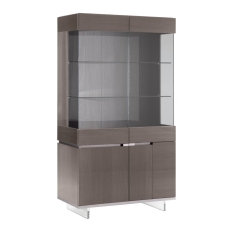 Acton 2 Door Curio Display Cabinet