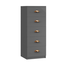Como 5 Drawer Narrow Chest