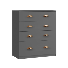 Como 4 Drawer Chest (1 Deep Drawer)