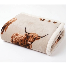 Deyongs Angus Cow Large Throw 140X180cm