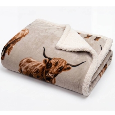 Deyongs Angus Cow Large Throw 140X180cm