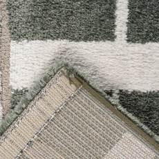Coralie Green / Cream Rug