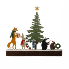 Festive Procession Christmas Ornament