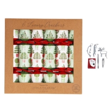 Gisela Graham Topiary Christmas Crackers - Box of 6