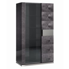 Hartest 2 Door Curio Display Cabinet