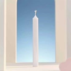 Maison Berger Dinner Candle Pastel Cloud 20cm