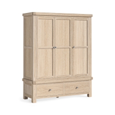 Newhaven Triple Wardrobe