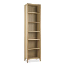 Burnham Narrow Bookcase Oak