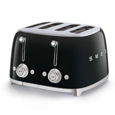 Smeg 4 Slice Toaster Black