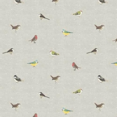Garden Birds PVC Fabric