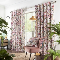 Meadow Eyelet Headed Curtains Antique