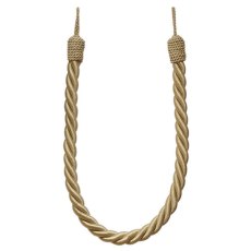 Reef Rope Twisted Tieback Gold